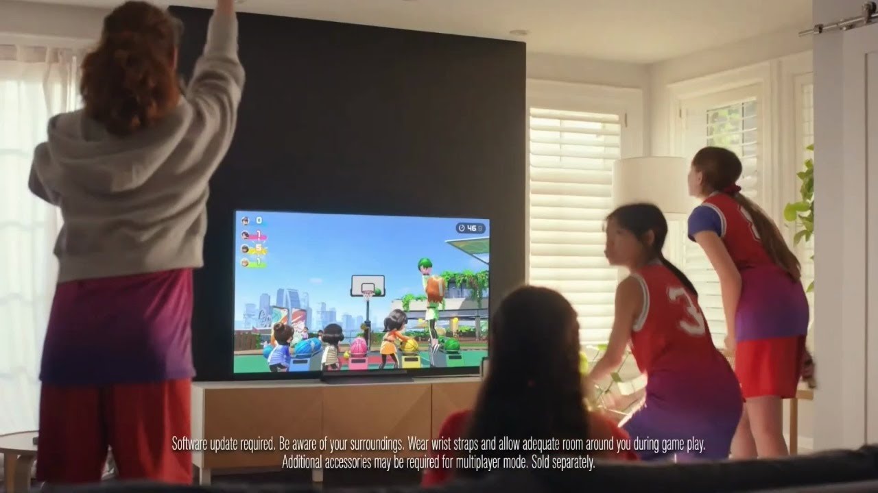 Nintendo Switch Sports Basketball TV Commercial 2 for Nintendo Switch - NSW - 2024