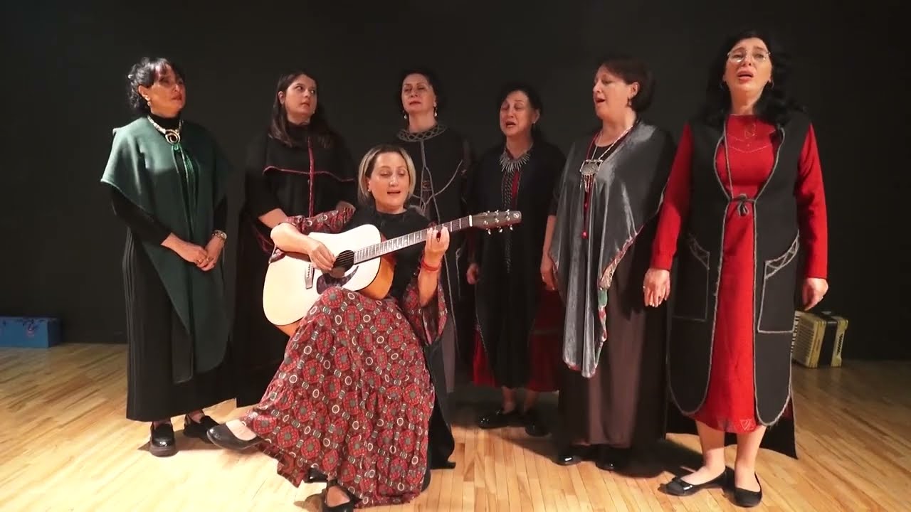 Latvian and Georgian voices - Kalakuri Simgherebis Popuri