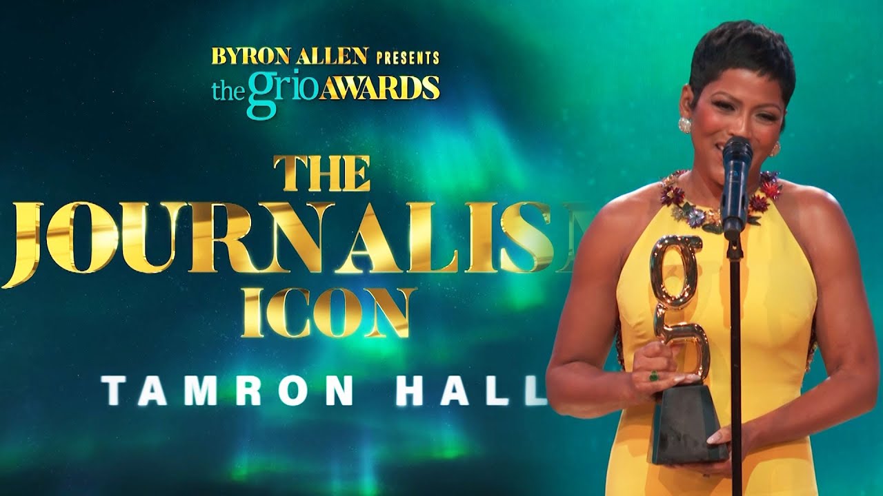 Tamron Hall Receives the Journalist Icon Award | theGrio Awards 2023