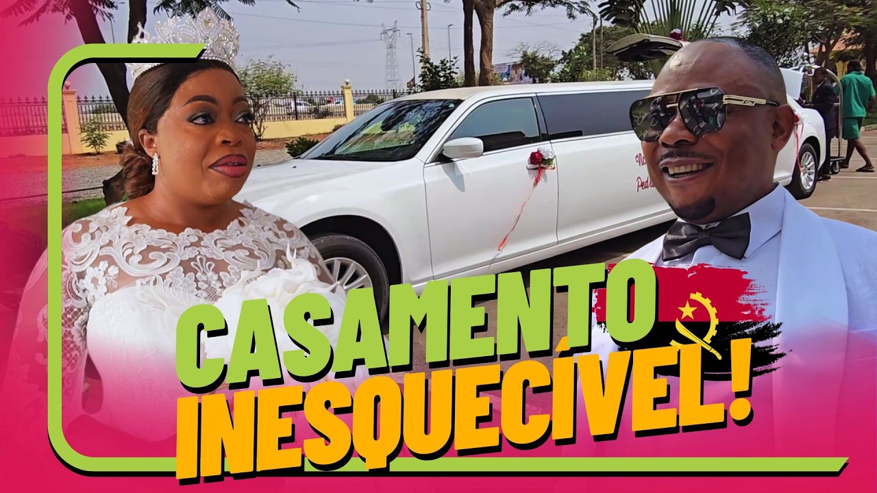 Deixaram a ALEMANHA para um CASAMENTO inesquecível em Angola!