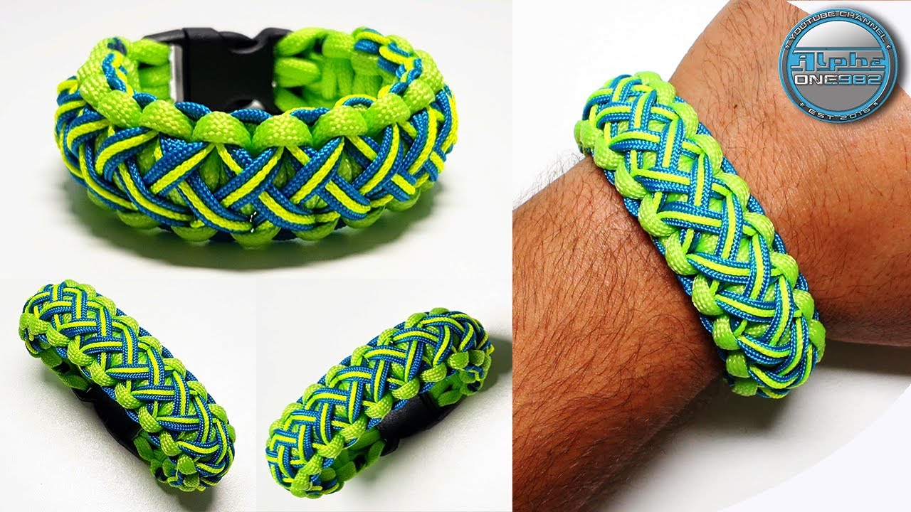 Awesome Cobra Paracord Bracelet Stitched DIY World of Paracord