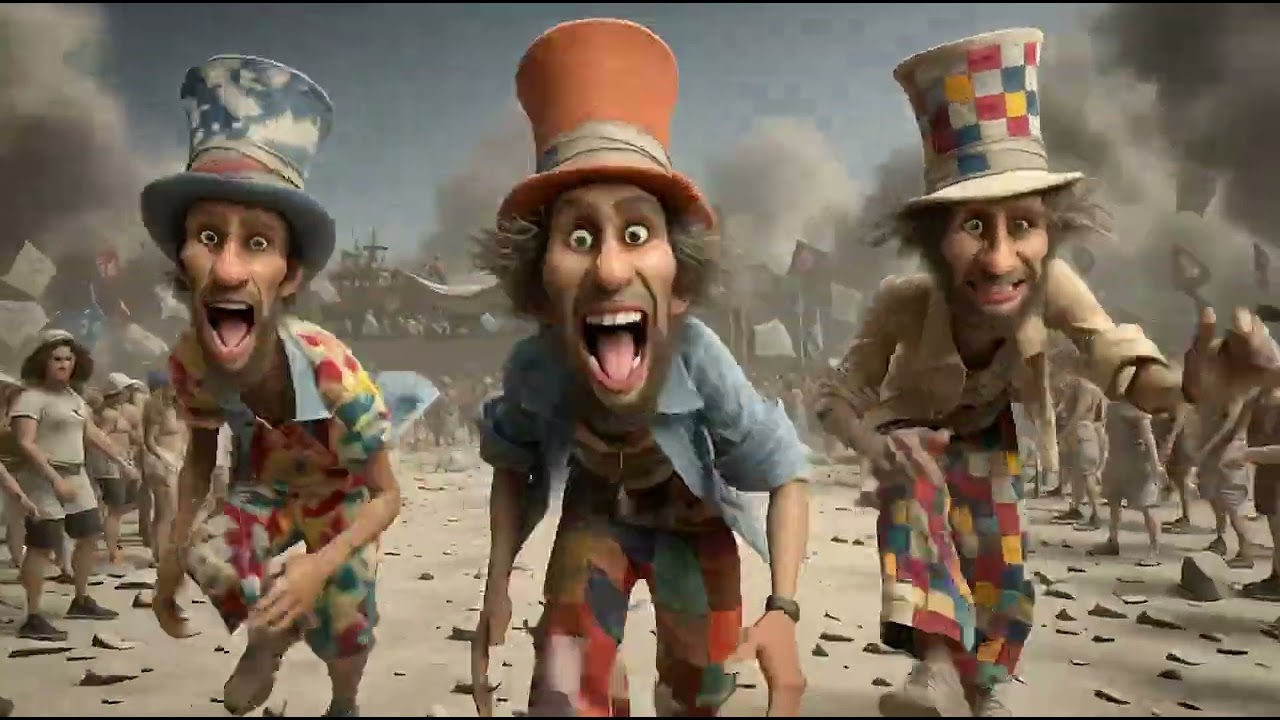 Соберитесь вместе | Оригинальный музыкальный клип, созданный искусственным интеллектом | 4K Ultra HD