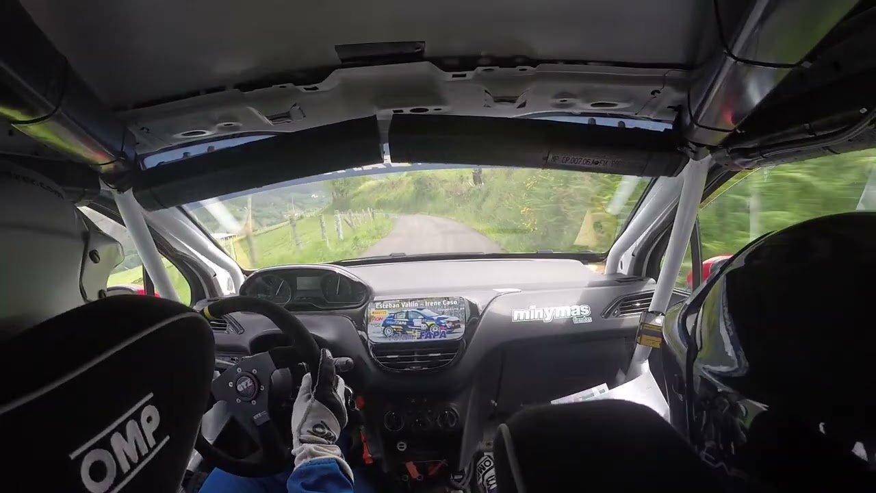 Esteban Vallín-Irene Caso, Rally La Espina 2023, Tc3 Lavio