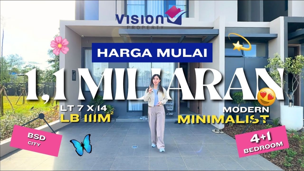 CLUSTER LYNELLE-  TYPE L7 VIREYA BSD CITY - RUMAH VIRAL DI BSD