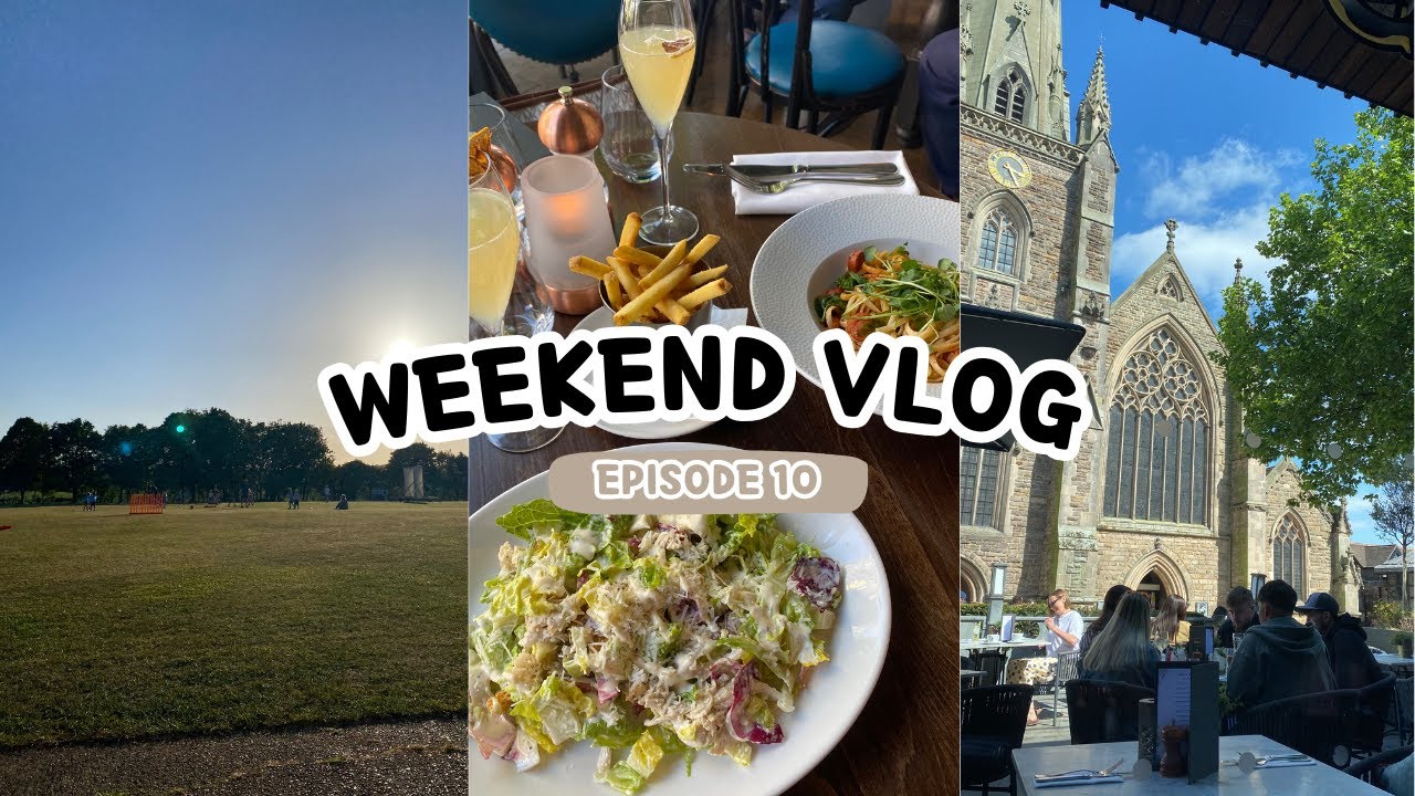 WEEKEND VLOG | friday cricket, birmingham day out and family bbq | episode 10