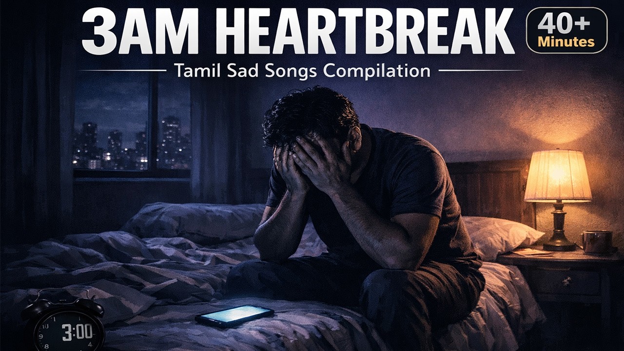 3AM Heartbreak Tamil Songs | Late Night Crying Playlist