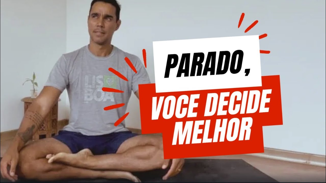 Você não decide mal. Decide tenso.