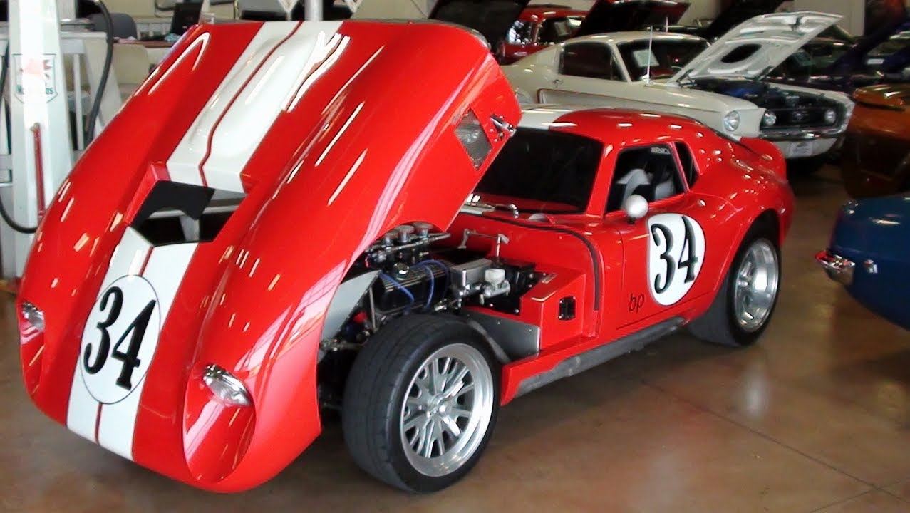 1964 Shelby Cobra Daytona 331 Stroker V8 Weber Carbs - Replica by Shell Valley