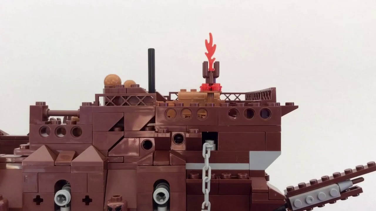 Lepin Lego Flying Dutchman stop motion build