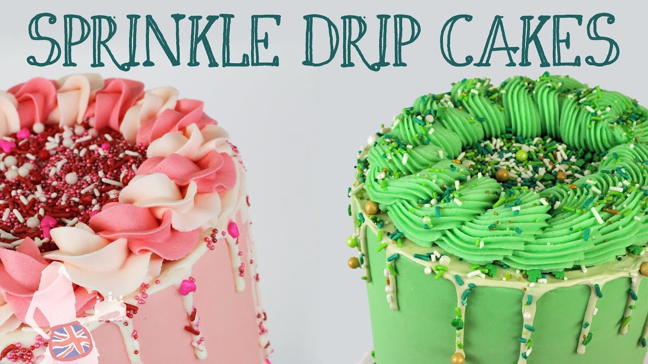 Sprinkle Drip Cakes | 5 Steps To Perfect Sprinkle Drips