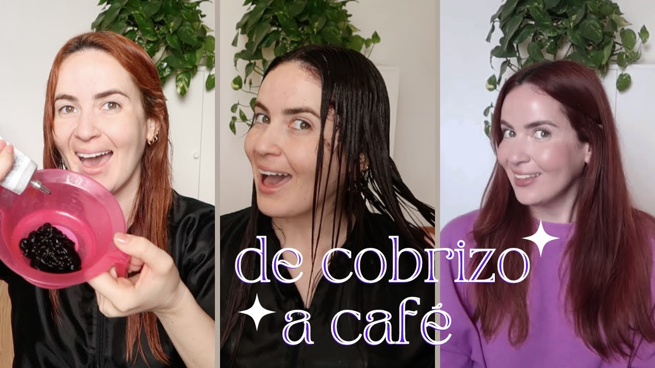 CABELLO COBRIZO A CAFÉ CHOCOLATE 🍫