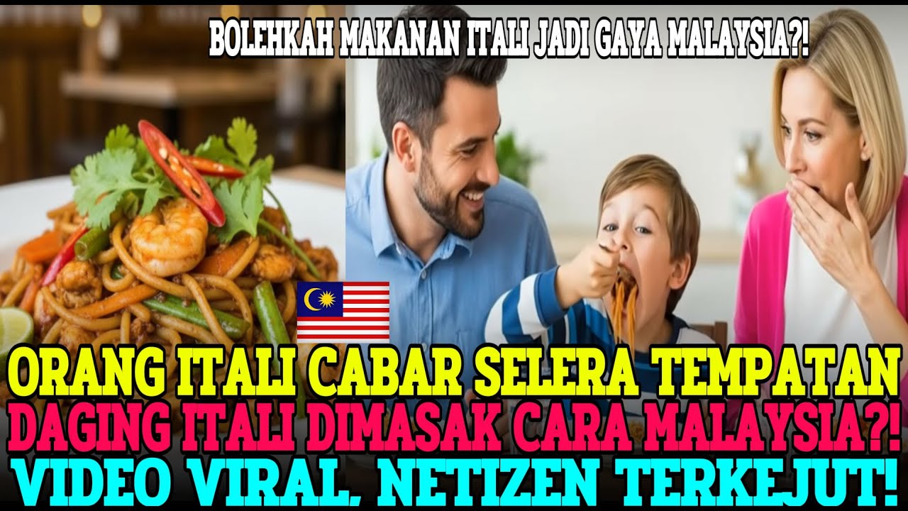 MALAYSIA UBAH PASTA JADI LUAR BIASA! ANAK BENCI PASTA MAKAN LAHAP, RESIPI CETUS KEKECOHAN🔥