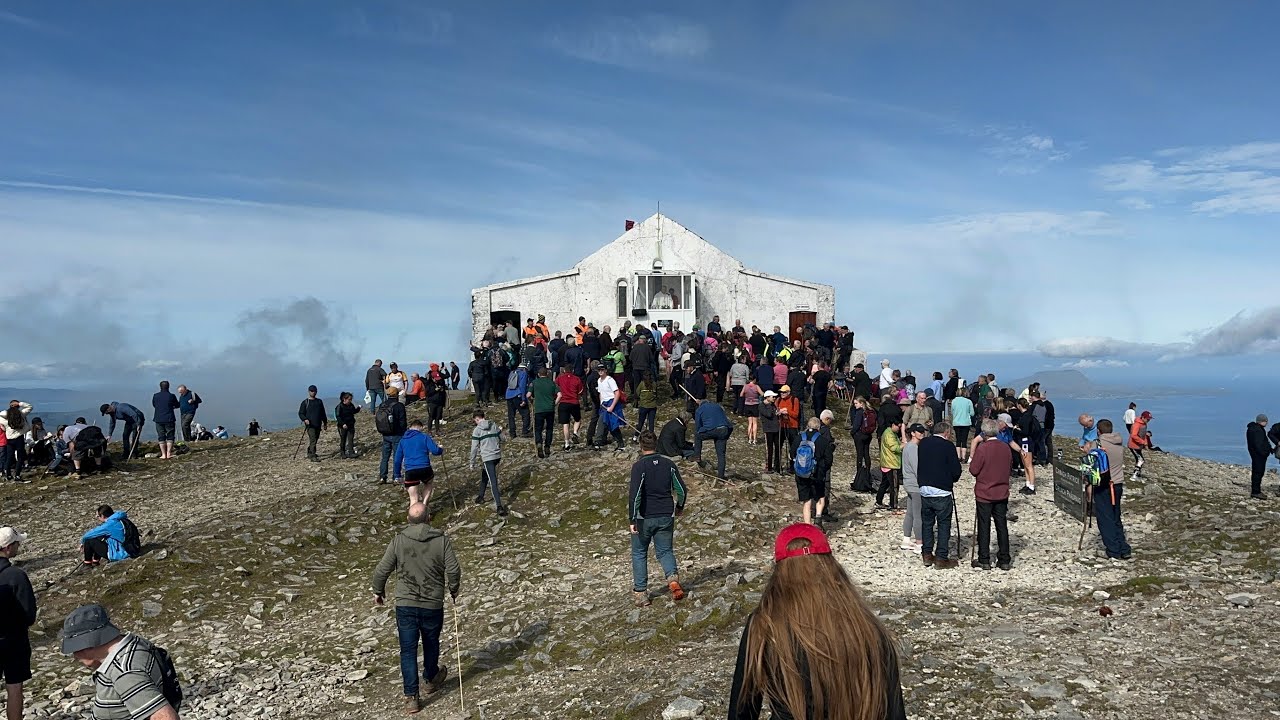 Stunning Reek Sunday 2024, Croagh Patrick Pilgrimage.