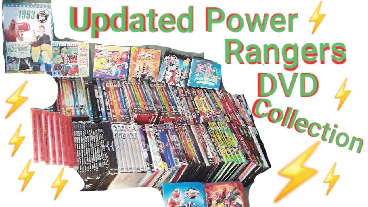 Power Rangers DVD Collection Update