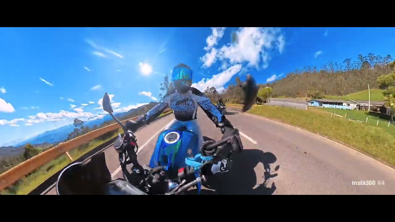 Gixxer 250 reprogramada rodada después de un año y insta 360 x4 