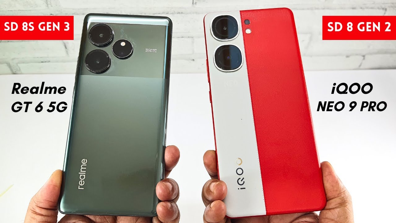 *SHOCKING* Result | Realme GT 6 vs iQOO Neo 9 Pro Speed Test🔥