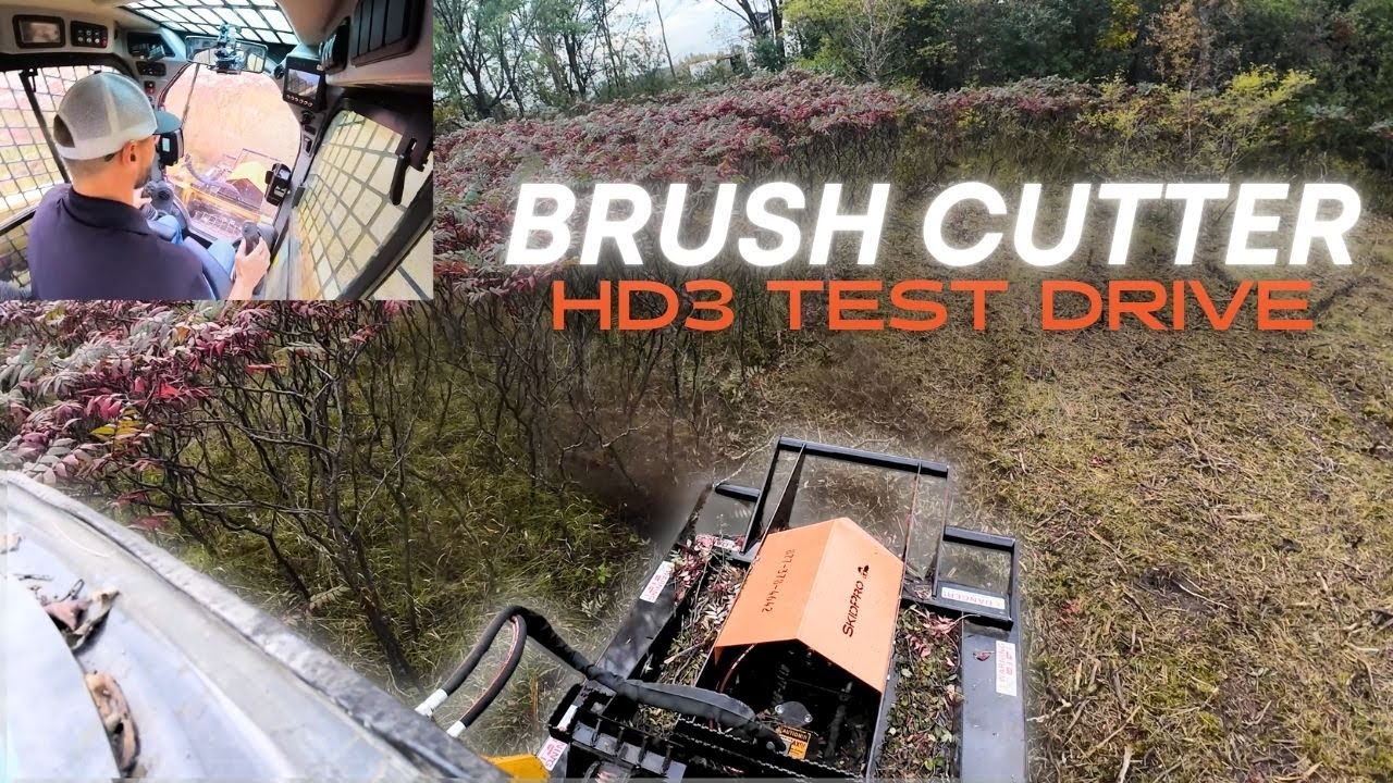 TEST DRIVE: Skid Steer Brush Cutter - Skid Pro's HD3 Cutter