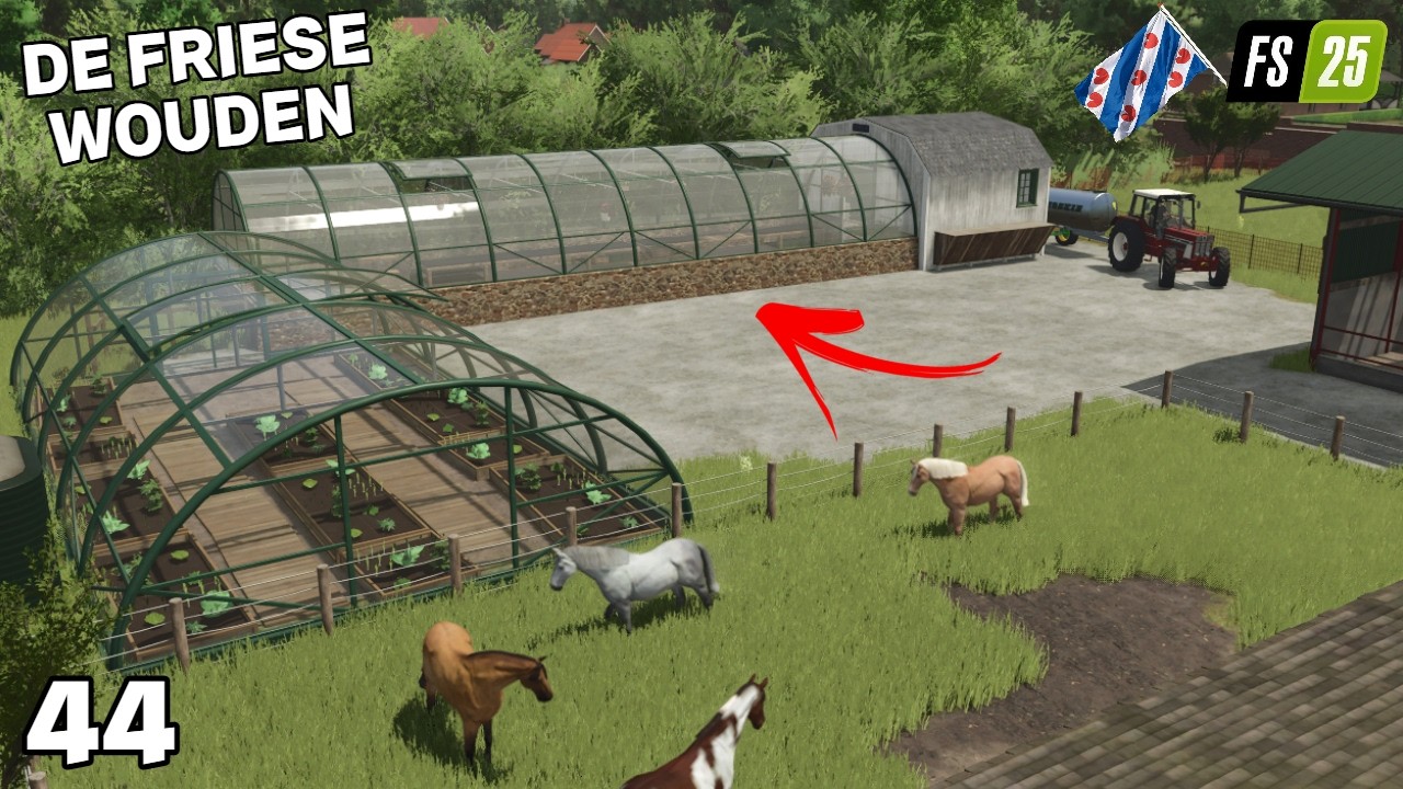 Een Bloemenproductie Beginnen & De Laatste Snee Maaien | De Friese Wouden #44 | FS25