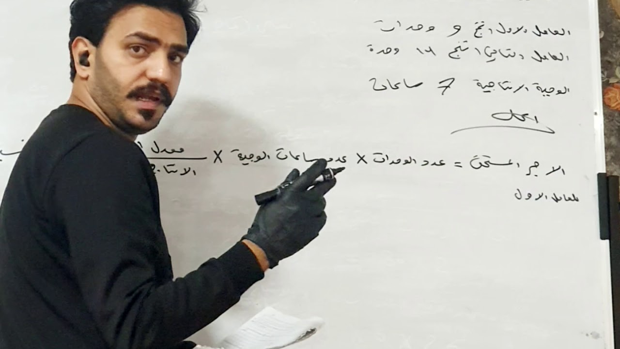 محاسبة التكاليف / السادس التجاري / طريقة تايلر / للاستاذ ليث الغراوي