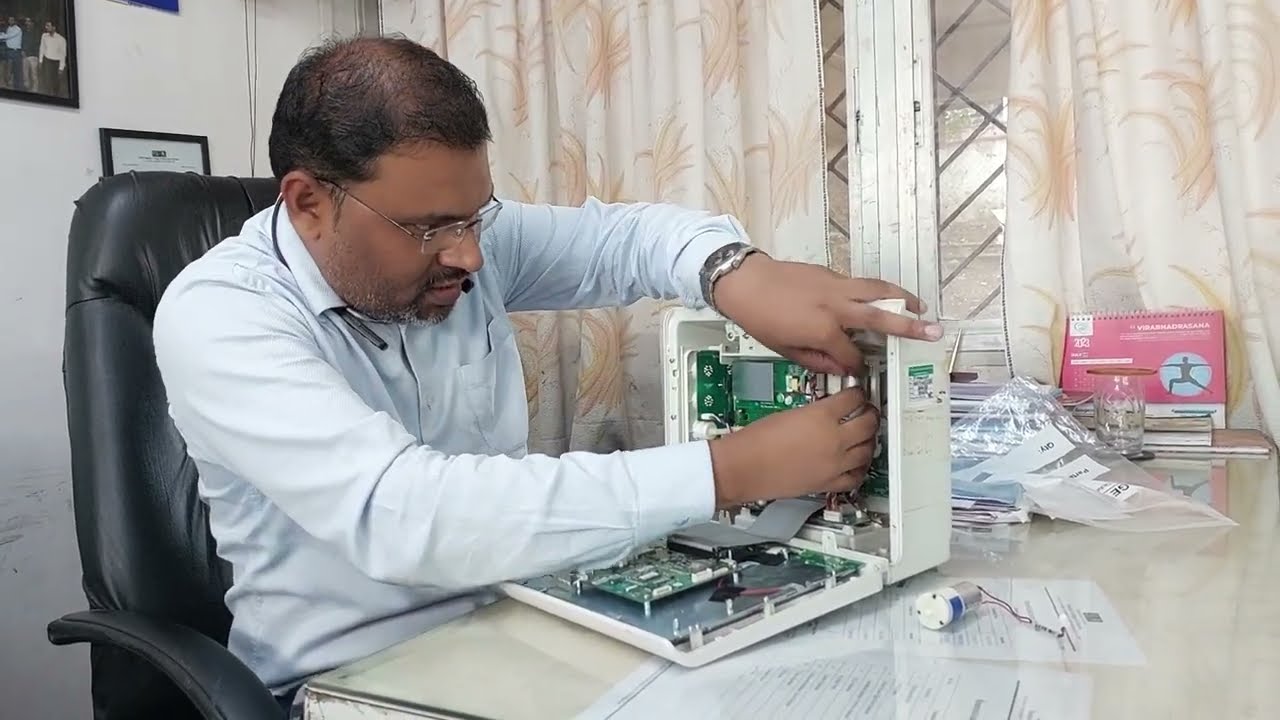How to replace NIBP pump in multipara patient monitor