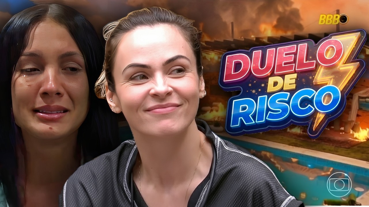 🔴DUELO DE RISCO BBB26 AO VIVO AGORA: CHAI &Eacute; ANJO; JORDANA NO MONSTRO; ANA PROVOCA e MAXI DESABA