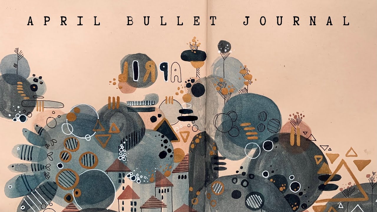 Nisan Ajandası ~ April Bullet Journal Spread