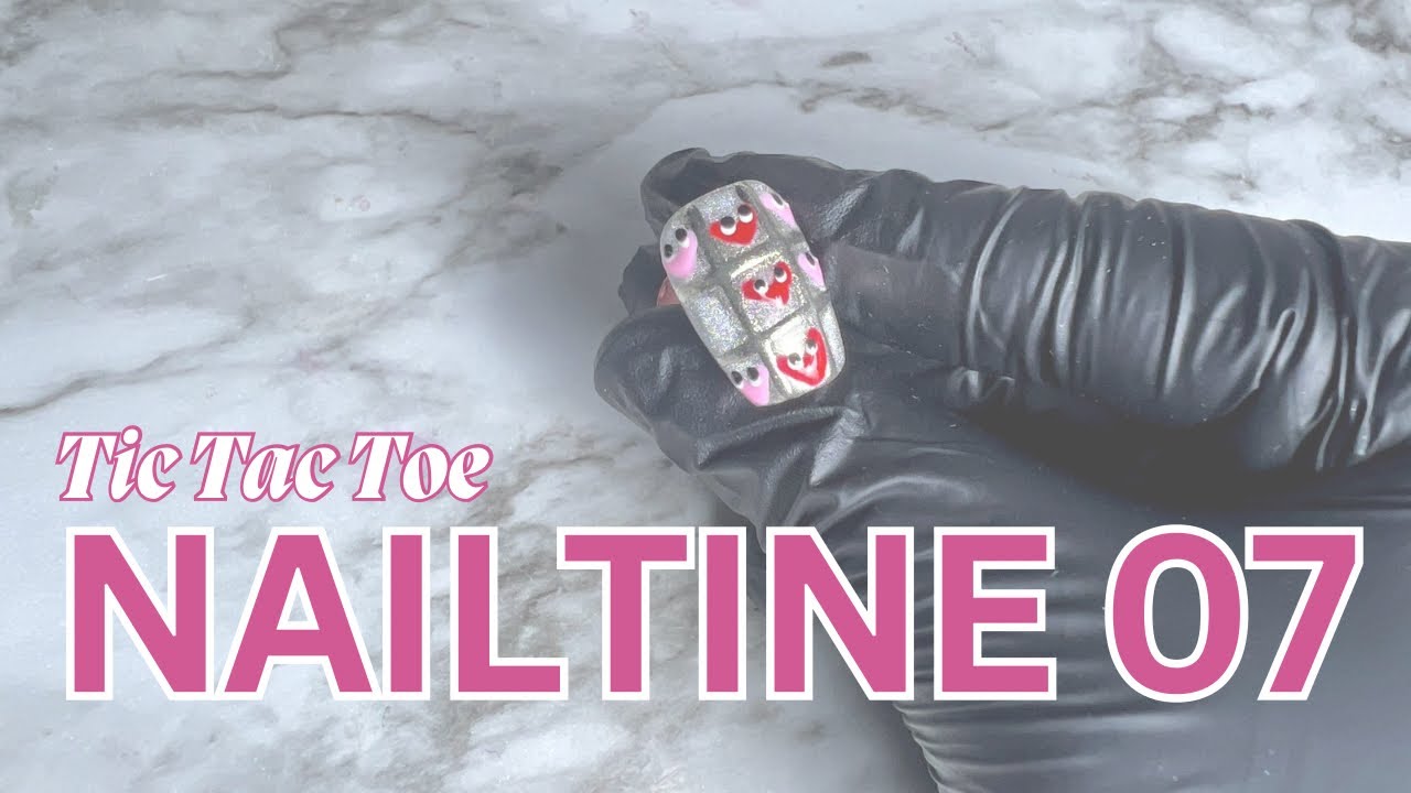 Nailtine Day 07 | Chrome x Tic Tac Toe x Comme Des Garçon p
