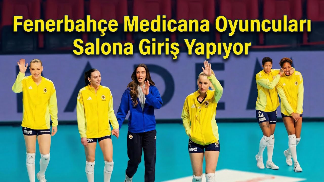 Fenerbahçe Oyuncularının Salona Girişi | 17.01.2026 #volleyball #voleybol 