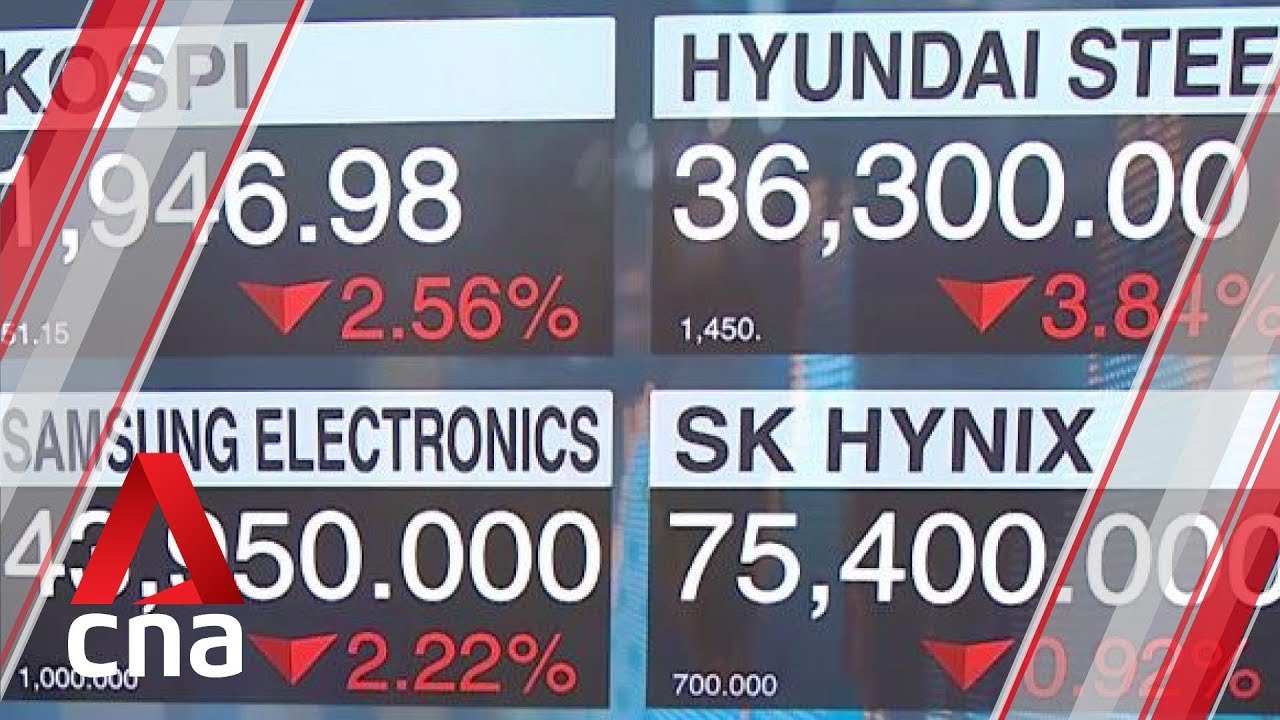 Asian markets hit by heavy selloff amid escalating trade tensions