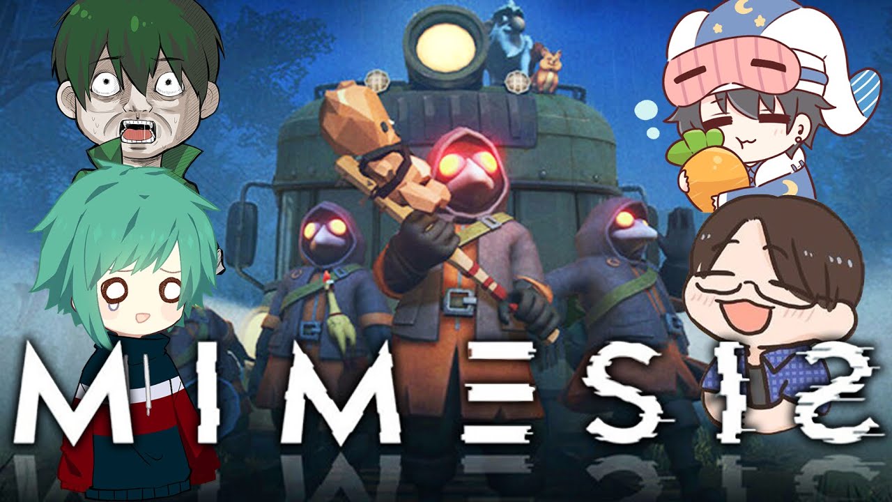 【MIMESIS】プレイヤーに擬態するAIが出てくる話題のホラゲ4人でやります！#2