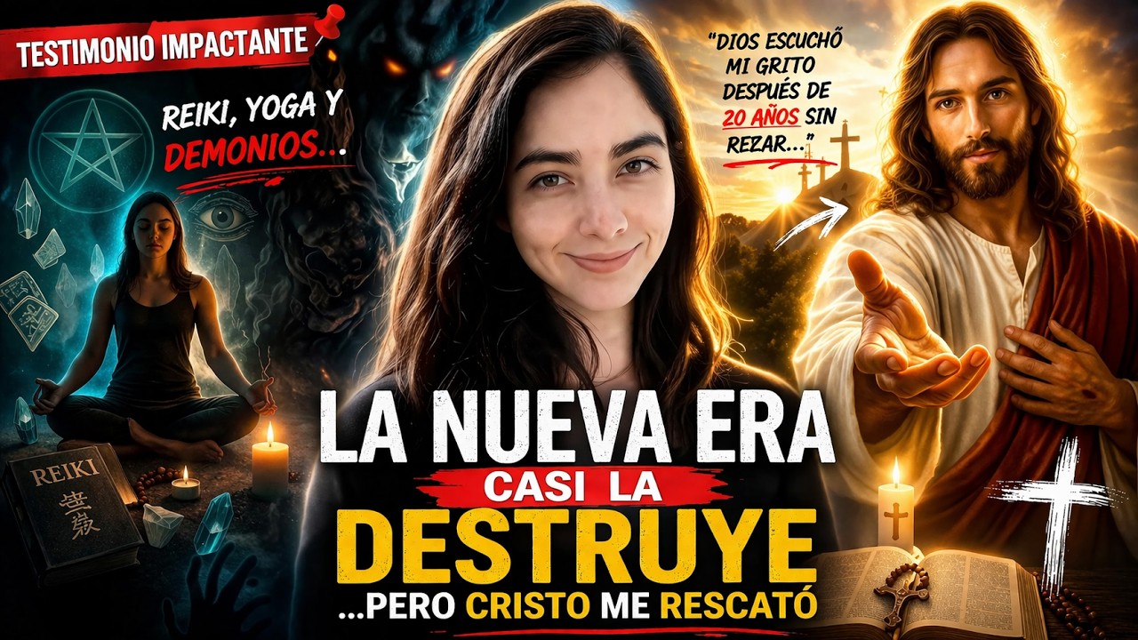 Testimonio impactante 📌 Reiki, yoga y demonios: la nueva era casi destruye su vida