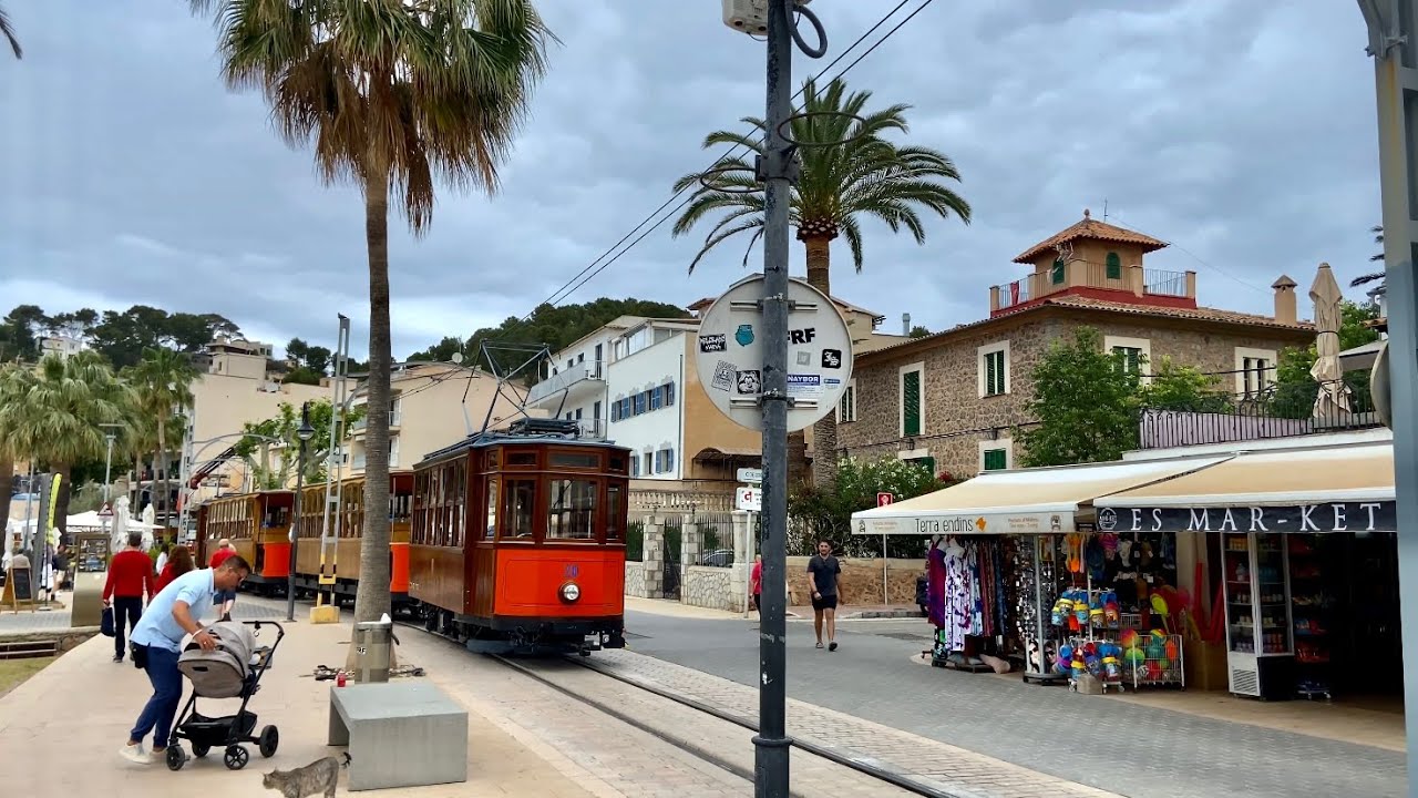 Port de Sóller 💙 Tramuntanagebirge 💙 Mallorca 🇪🇸 hübsch & filmreif 🌴 ruhige Bucht 🏖 Top