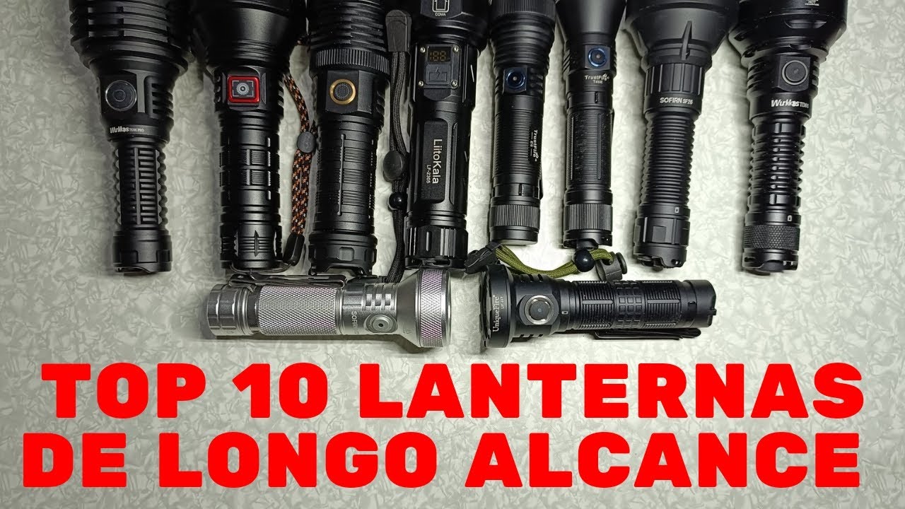 Top 10 Lanternas de Longo Alcance Atualizado Melhores Lanternas EDC Longo Alcance
