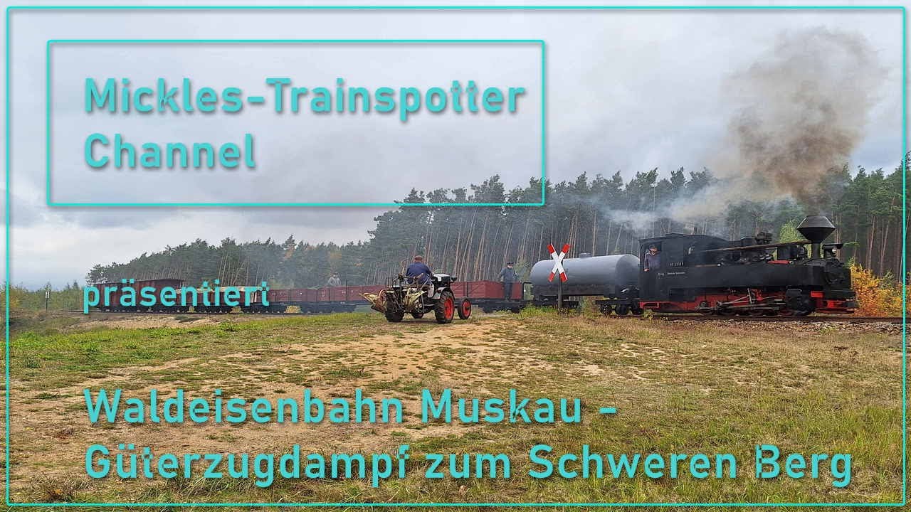 ☆☆☆ Waldeisenbahn Muskau | Güterzugdampf zum Schweren Berg ☆☆☆