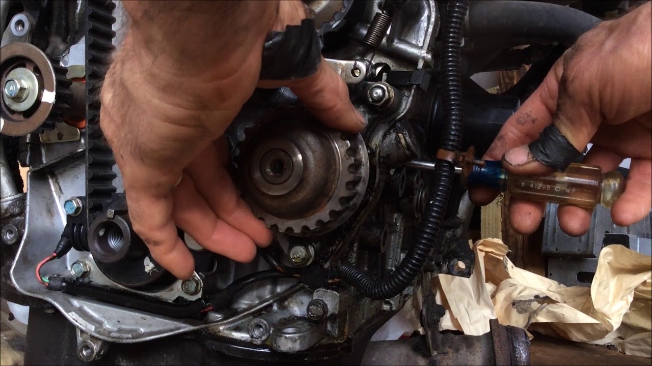 1994 1997 Honda Accord   How to Properly Align the Balance Shafts When Replacing the Timing Belt