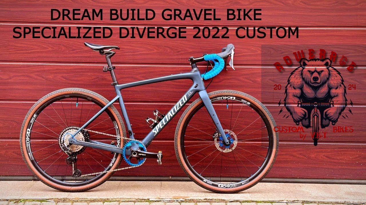 Specialized Diverge 2022 Dream Build GRX 820 Shimano 12 speed, Gravel Custom Build of Bike Mechanic