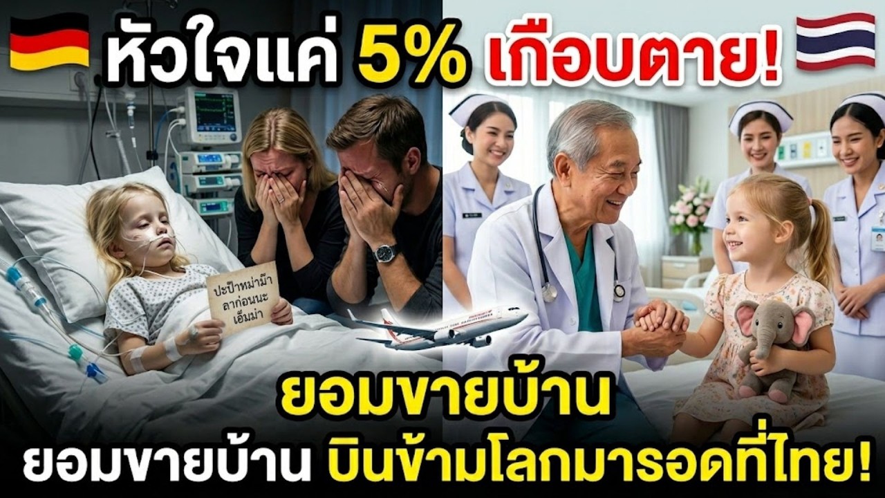 [ปาฏิหาริย์] เยอรมันยอมแพ้! เด็ก 4 ขวบหัวใจล้มเหลว รอดตายเพราะ [หมอไทย] | ความจริงที่โลกต้องรู้