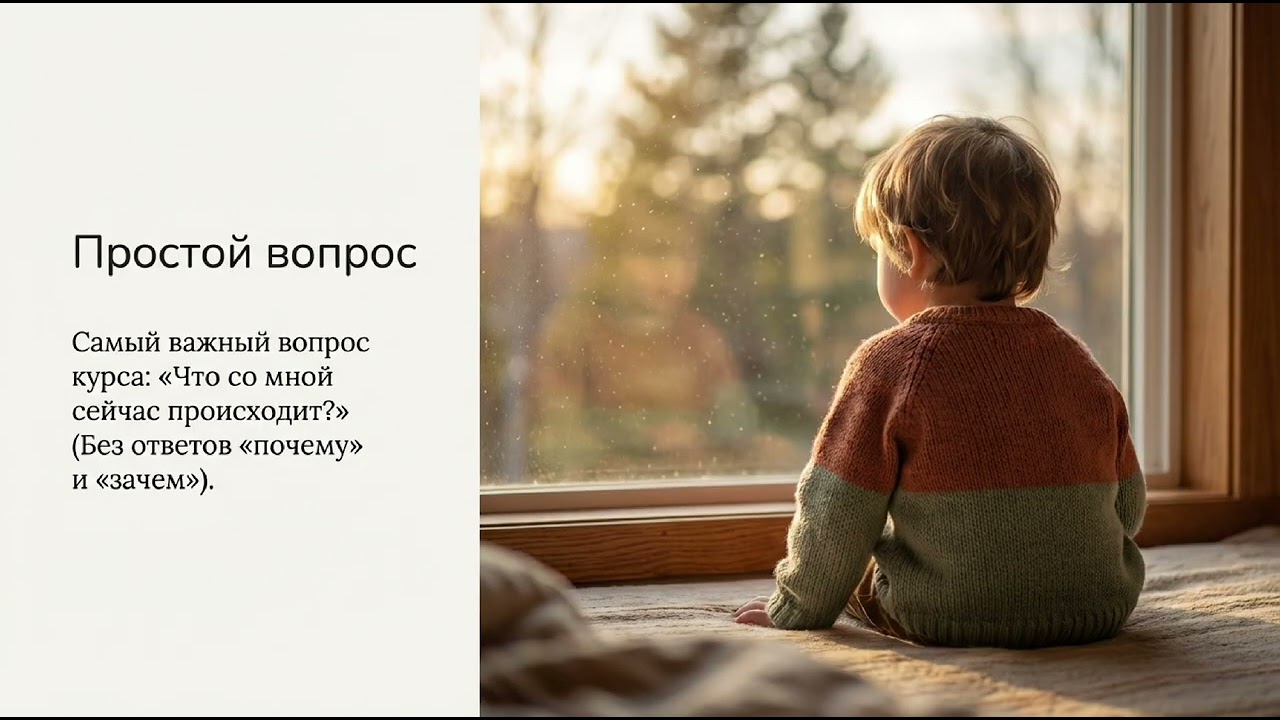 Что такое самопознание? Курс 