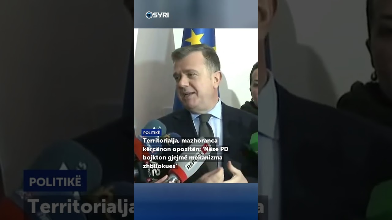 Territorialja, mazhoranca k&euml;rc&euml;non opozit&euml;n: 'N&euml;se PD bojkton gjejm&euml; mekanizma zhbllokues'