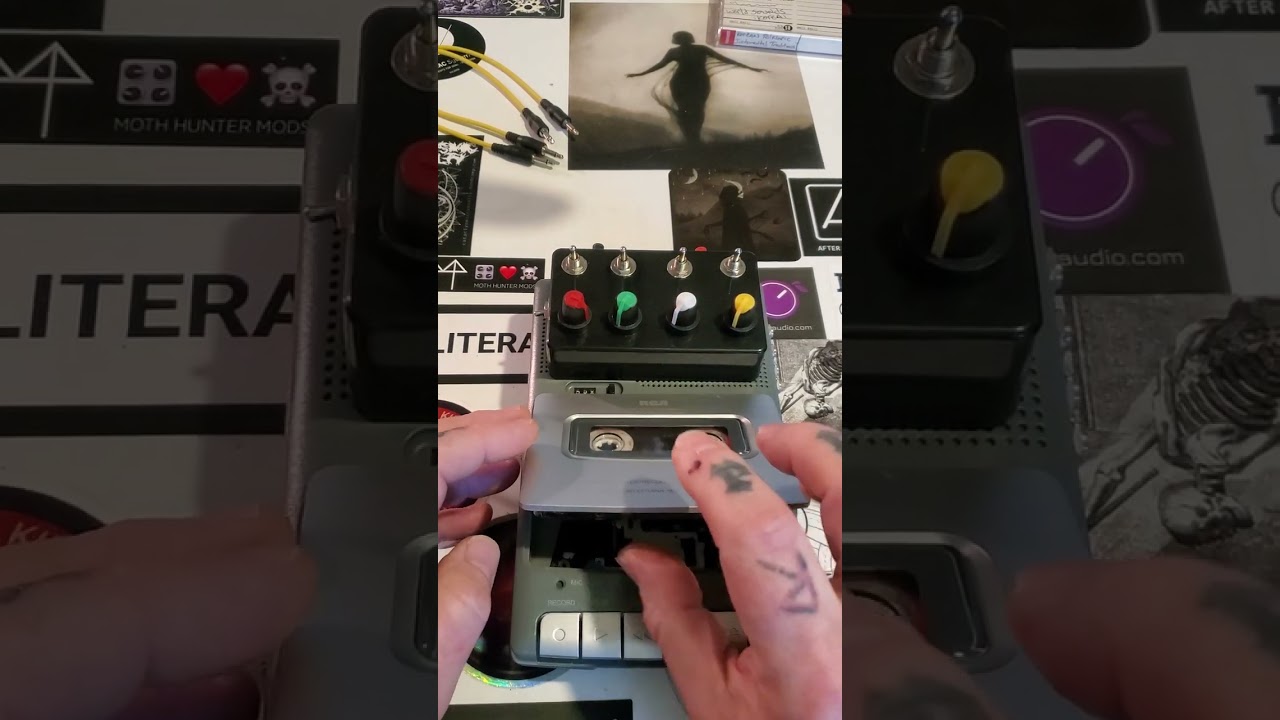 Tapesnake 3.0 demo --- Modified Cassette Player/Recorder