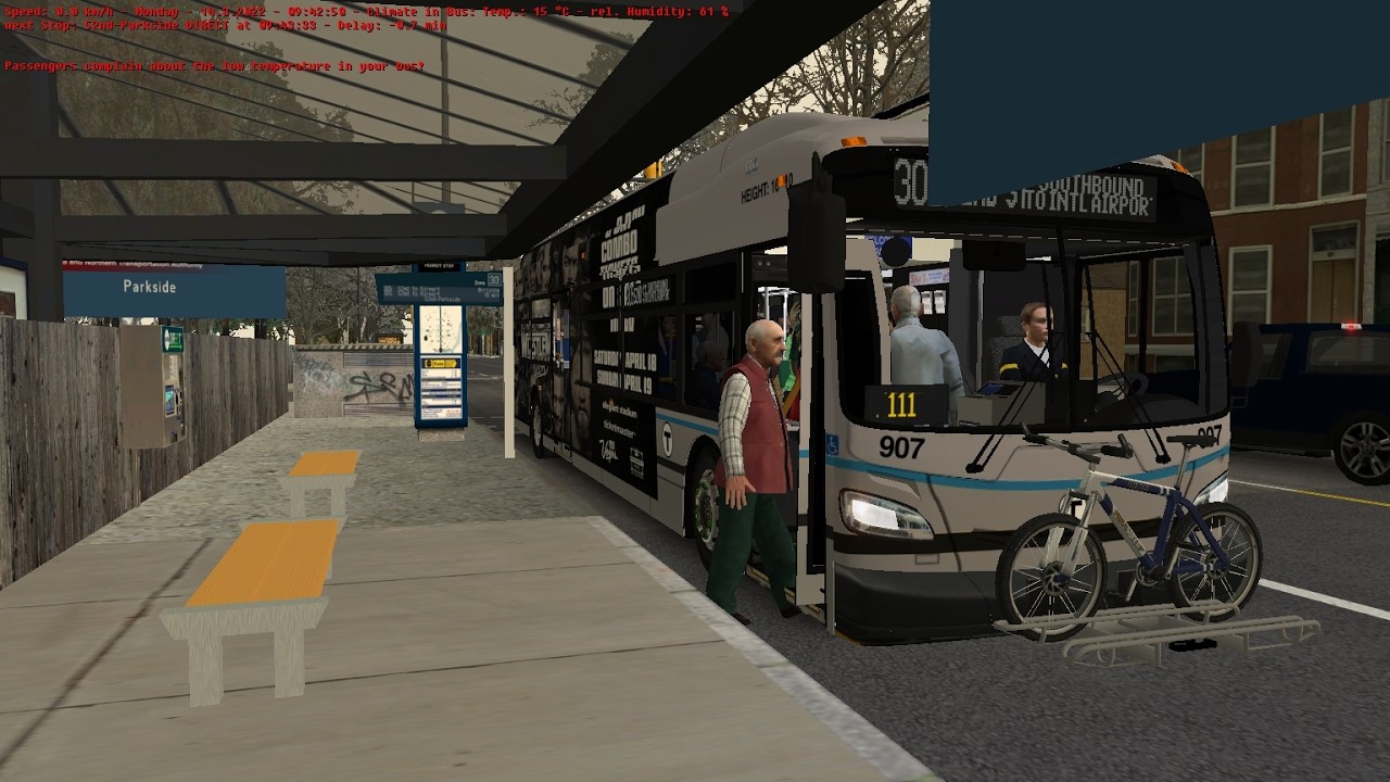 OMSI 2 | Cayuga, USA V1.1 - Rt305 to Cayuga Int'l Airport