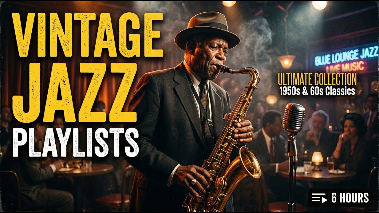 Vintage Jazz 1940년대 😌 하루의 피로를 녹여주는 힐링 playlist cafe
