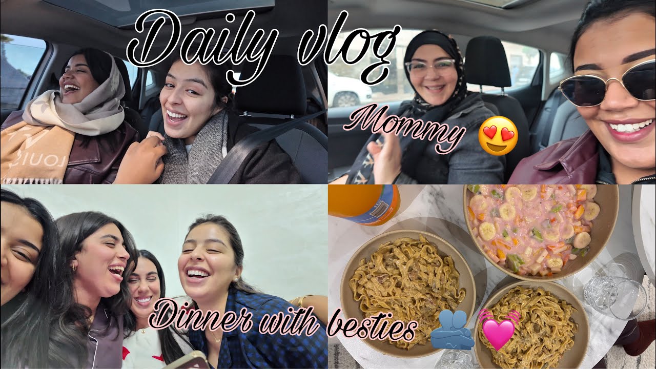 صحبتي جات من إسبانيا 🇪🇸✈️ | مفاجأة عيد ميلاد + ليلة بنات🤍	