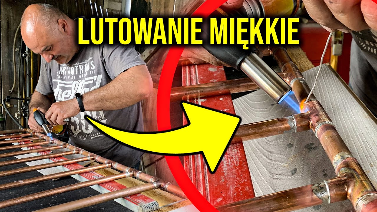 Lutowanie rur miedzianych - LUTOWANIE MIĘKKIE!