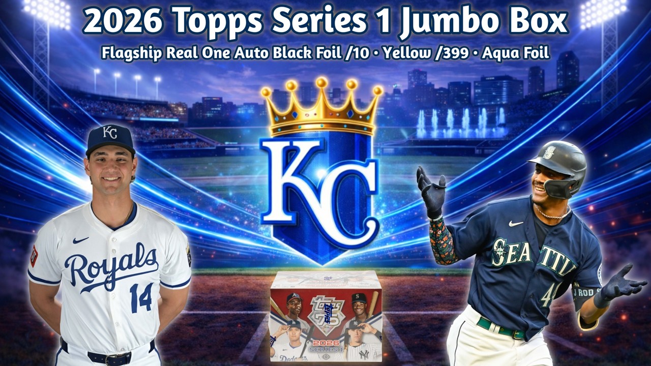 🔥My Biggest Hit Ever?!🔥 2026 Topps Series 1 Jumbo Box &mdash; Real One Auto BLACK /10 &bull; Blue Mojo /150!