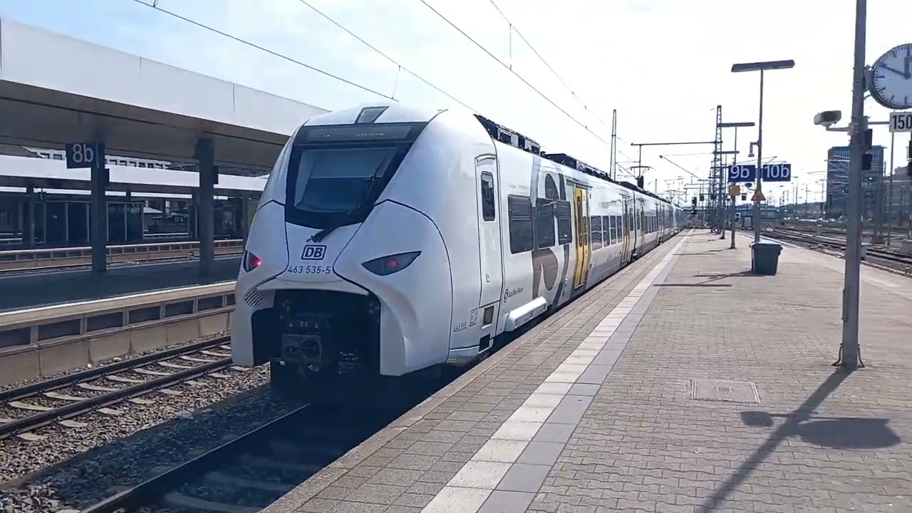 Züge in Mannheim Hbf