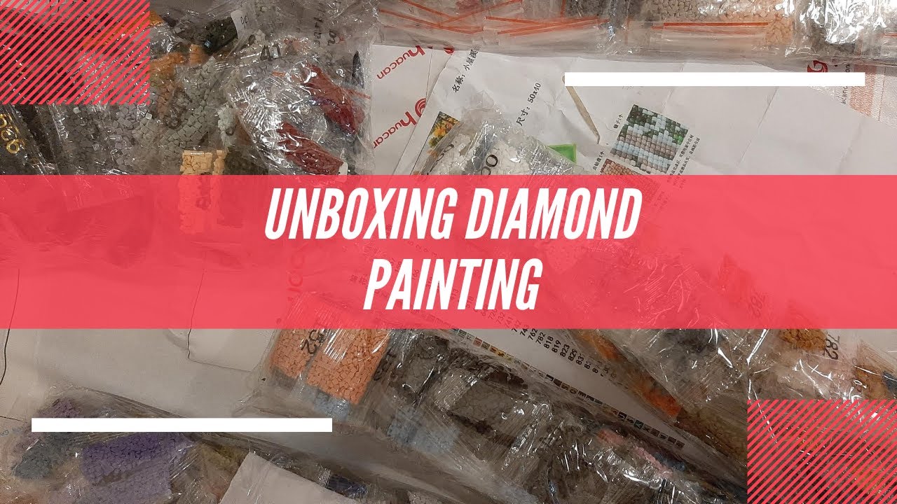 Diamond Painting ITA - Unboxing Huacan e EverShine