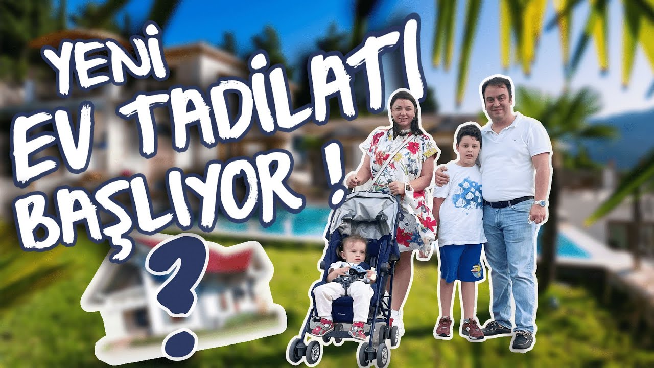 YENİ EV TADİLATI BAŞLIYOR | VLOG #1