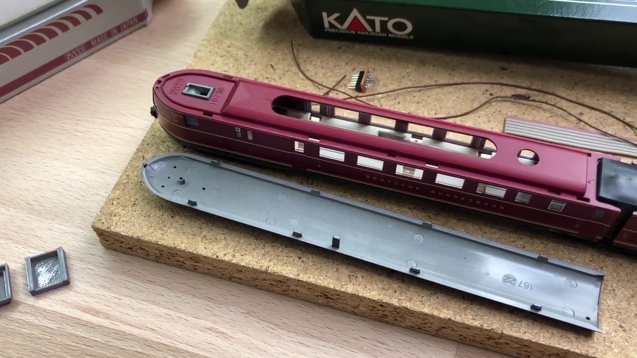 Wie bekomme ich Digital Sound in einen SVT 137 VT 04 von Kato / Hobbytrain in Spur N? - 1/2