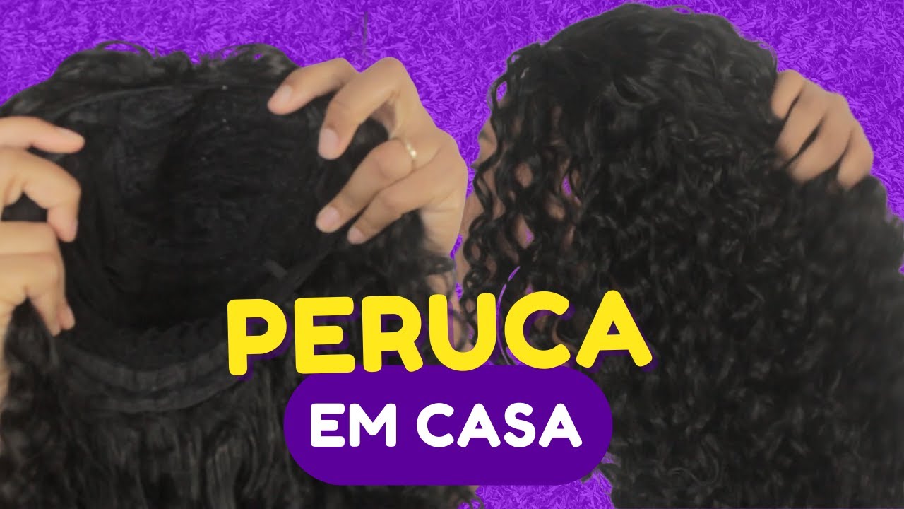 FIZ UMA PERUCA EM CASA | BIO FIBRA YAYA REBECCA SLEEK